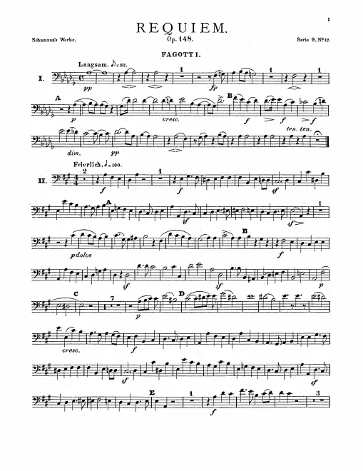Bassoon 1, 2