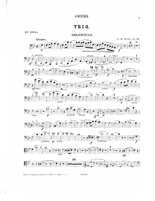 Cello Part