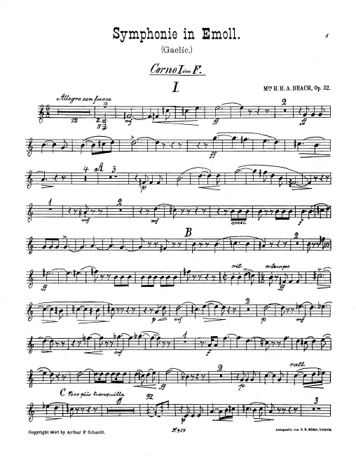 Horn 1 (F)