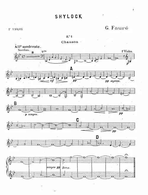 Violins I