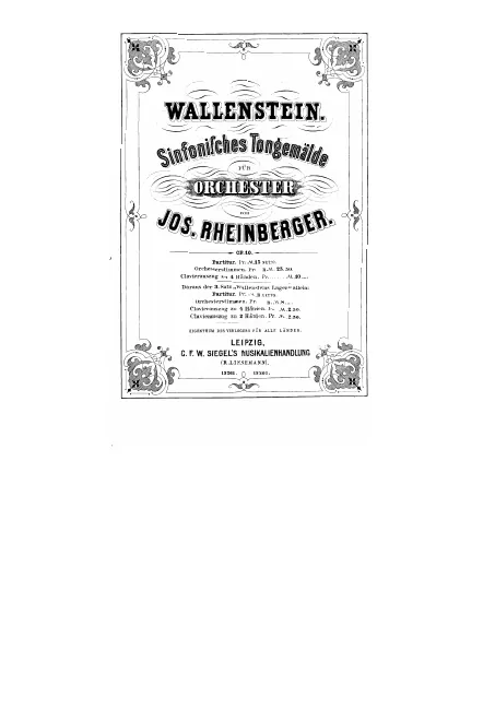 3. Wallenstein's Lager