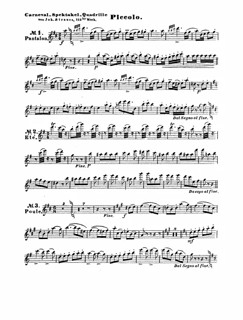 Piccolo, Flute