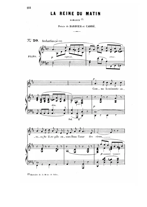 Complete Score (Transposed, D major)