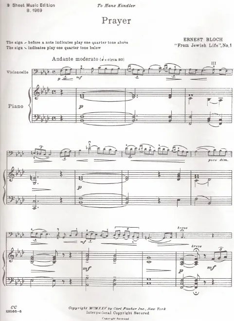 Piano Score