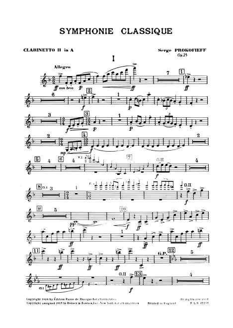 Clarinet 2 (A)