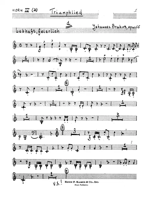 Horn 4 (D)
