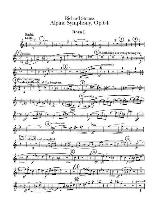 Horn 1 (F)