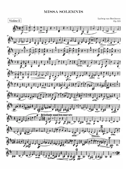 Violins II