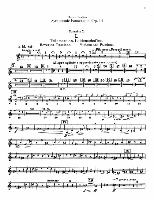 Cornet 1 (B)