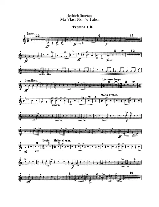 Trumpet 1, 2 (D)