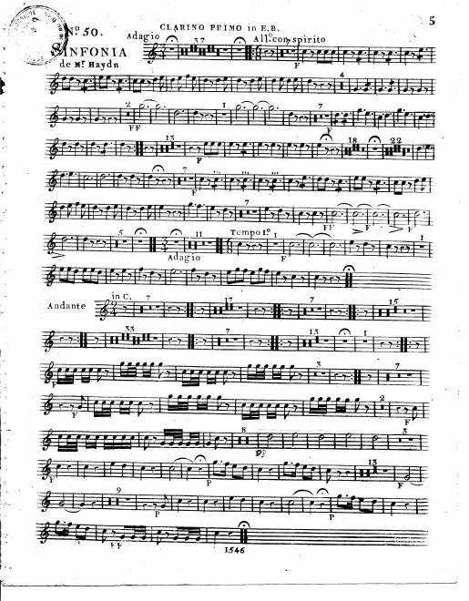 Trumpet 1, 2 (E)