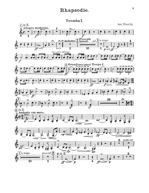Trumpet 1, 2 (E/C)