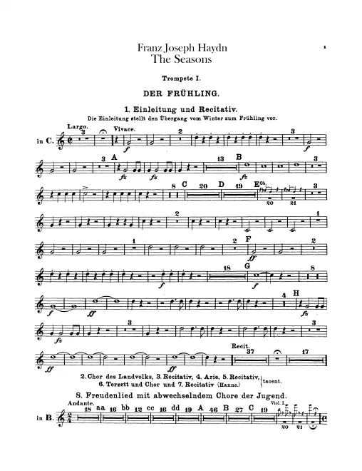 Trumpet 1, 2 (C/B/D)