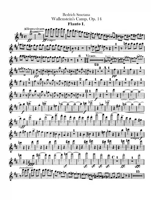 Flute 1, 2