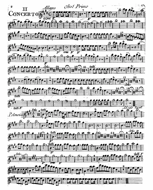 Oboe 1, 2