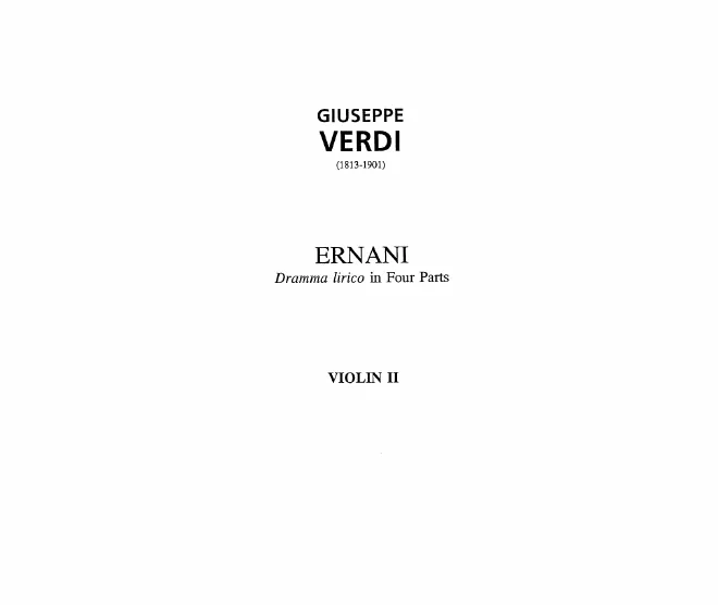 Violins II