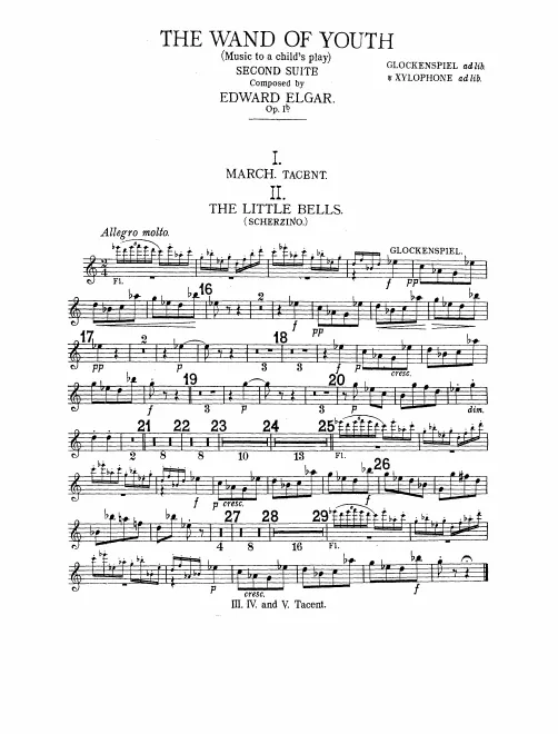 Glockenspiel/Xylophone, Tambourine/Bell