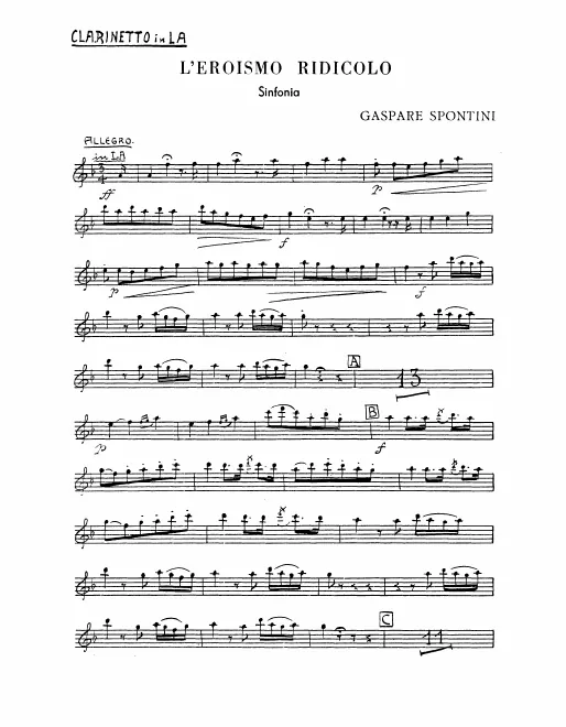 Clarinet 1, 2 (A)