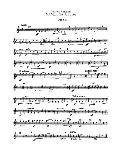 Oboe 1, 2