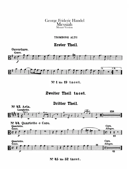 Trombone 1, 2, 3 (alto, tenor bass clef)
