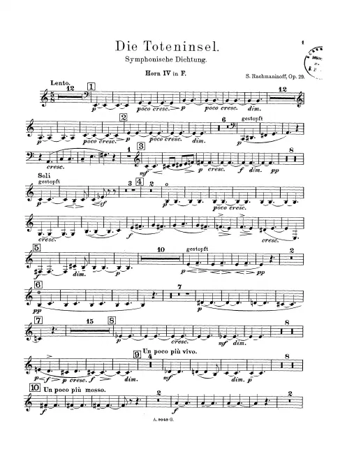 Horn 4 (F)