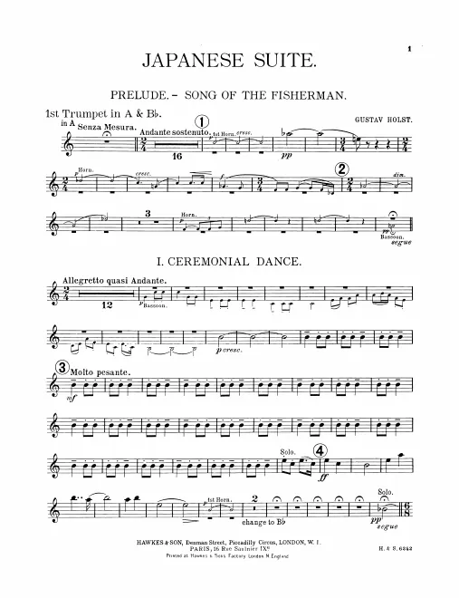 Trumpet 1 (A, B)