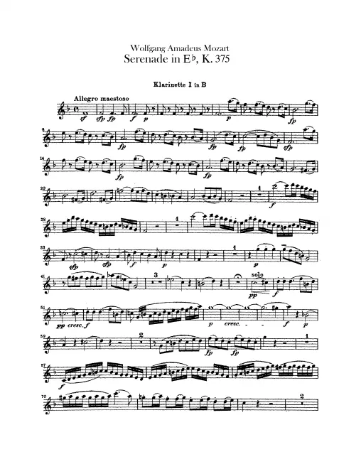 Clarinet 1, 2 (B)