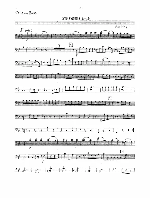 Cellos/Basses