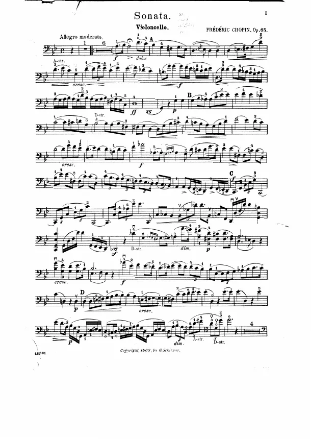 Cello Part