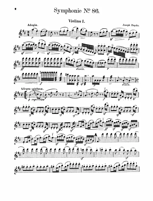 Violins I