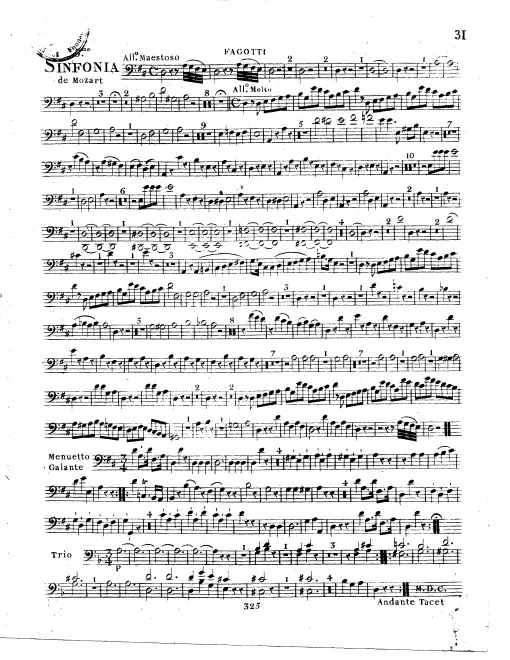 Bassoon 1, 2