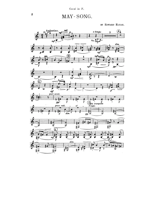 Horn 1/2 (F)