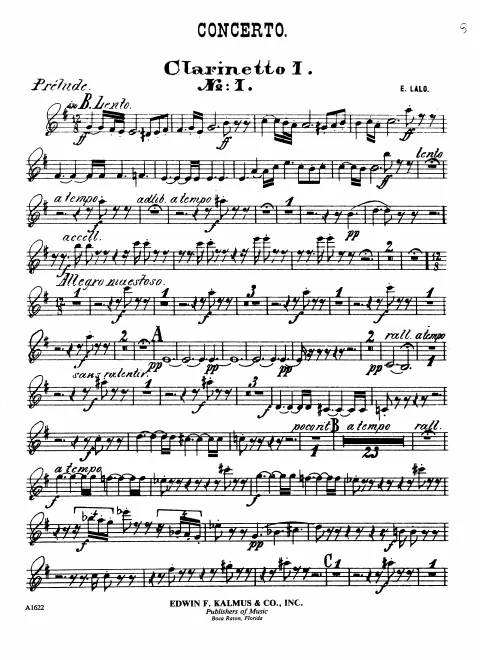 Clarinet 1