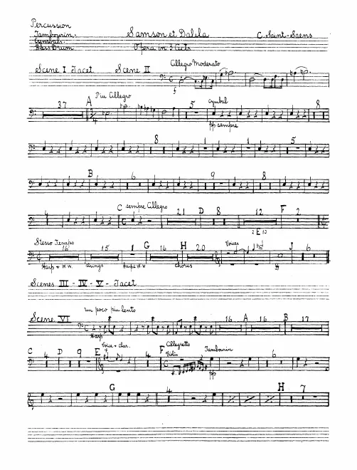 Tambourine/Cymbals/Bass Drum