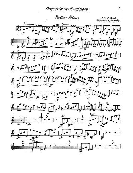 Violins I