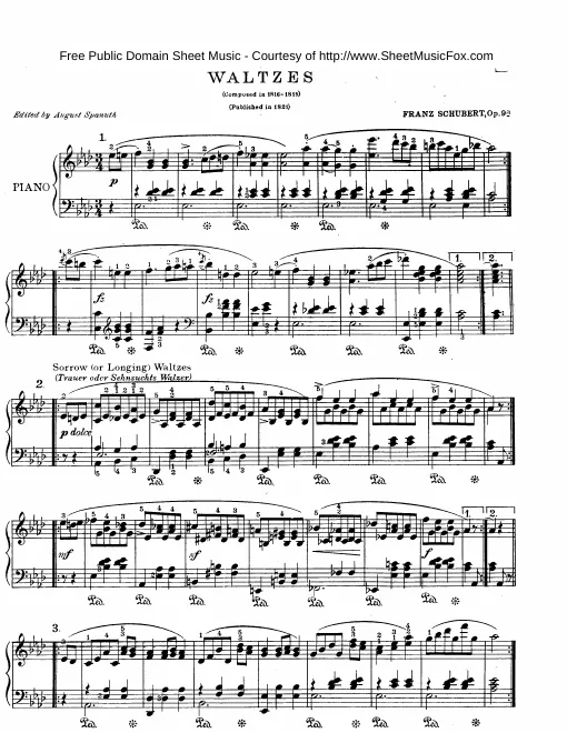 18 Waltzes (Op.9a)