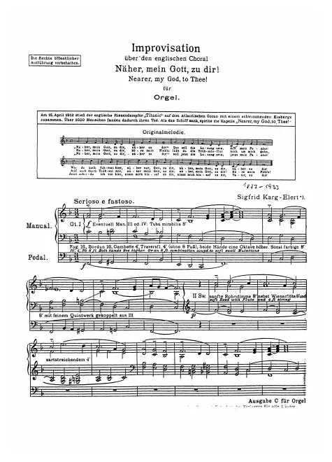 Complete Score (Ausgabe C.)