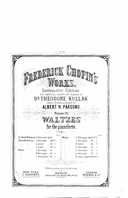 6. Waltzes