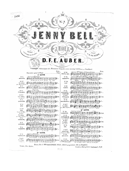 No.7, Couplets: "Écoutez bien ce passage" (Act I, No.6b)