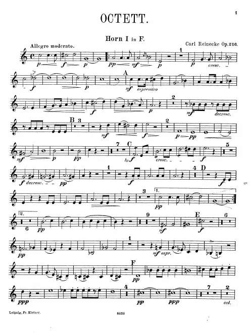 Horn 1 (F)