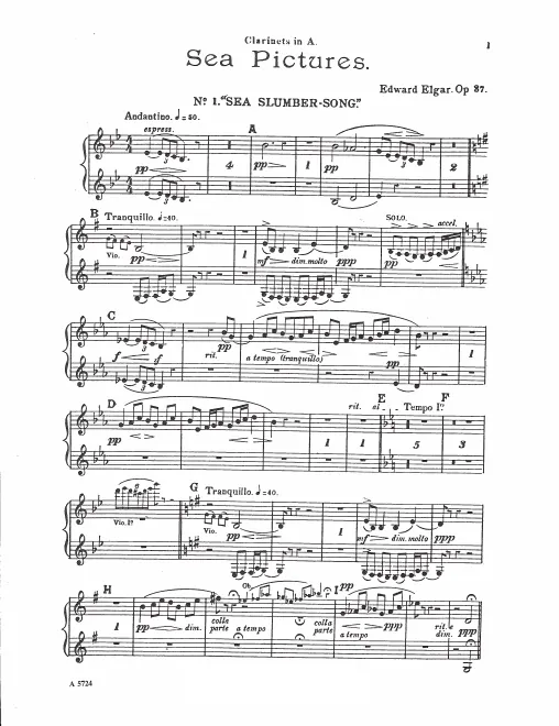 Clarinet 1/2 (A)