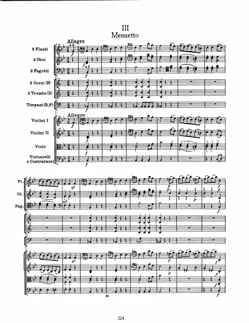 3. Minuet - Trio