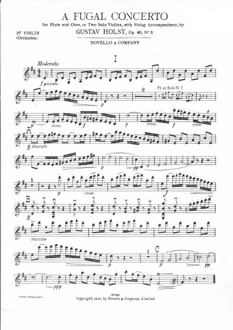 Violins I