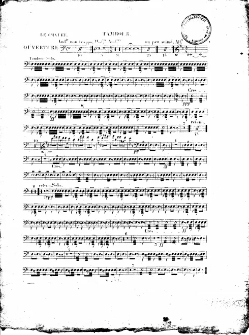 Snare Drum, Bass Drum/Triangle