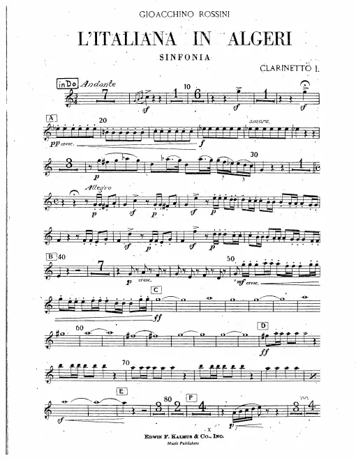 Clarinet 1