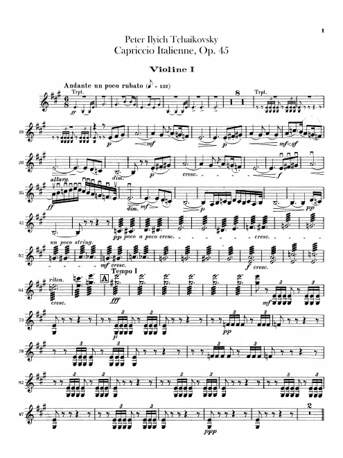 Violins I