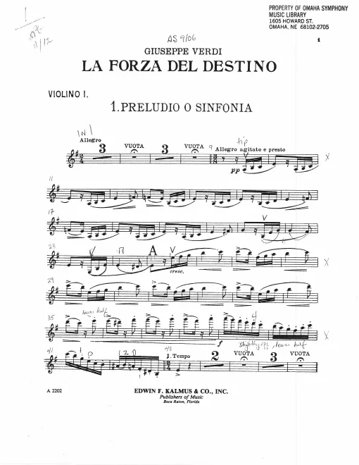 Violins I
