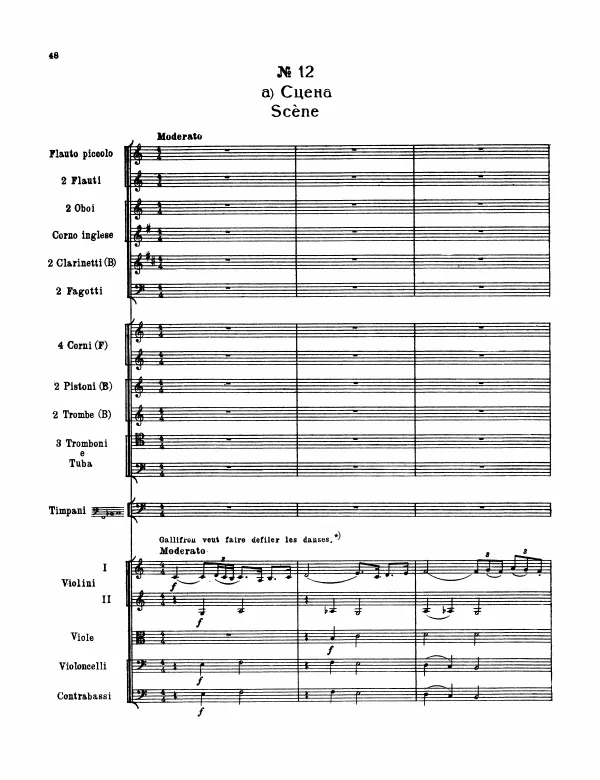 12. Scène, Danse des Duchesses, Danse des Baronesses, Danse des Comtesses, Danse des Marquises