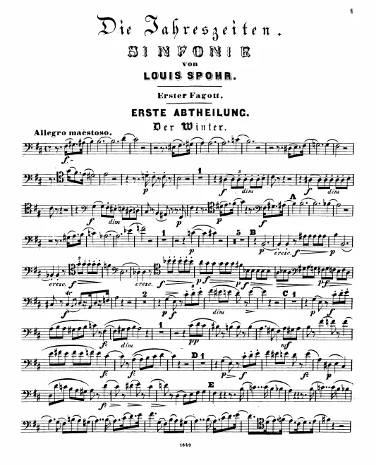 Bassoon 1, 2