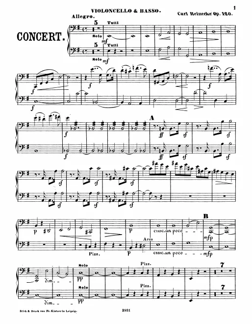 Cellos and Basses